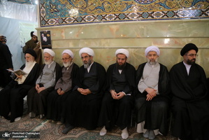 مراسم تشییع و خاکسپاری مرحوم آیت الله قاضی زاده اراکی(ره)