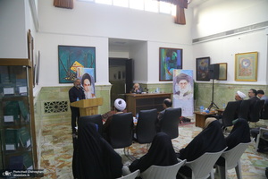 محفل ادبی با حضور استاد مجاهدی در مجتمع یادگار امام (س) قم