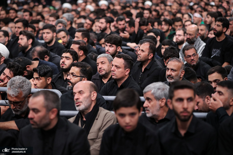 مراسم شام غریبان سید و سالار شهیدان در حسینیه امام خمینی