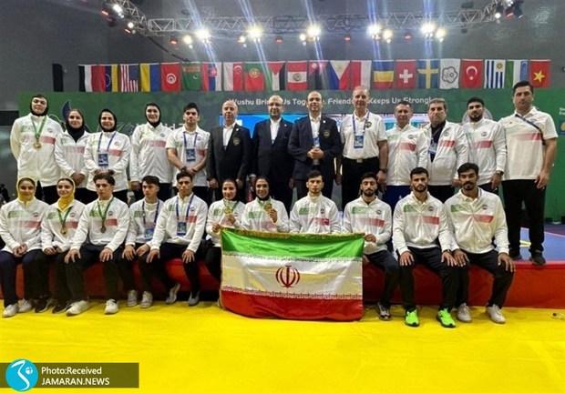 نایب قهرمانی ایران در ووشو جهان با ۱۰ مدال رنگارنگ