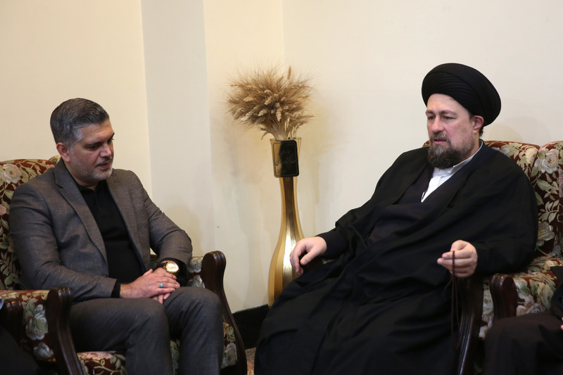 مراسم تشییع حجت الاسلام حاج شیخ مصطفی قنبرپور در حرم امام خمینی (س)