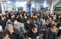 مراسم تاسوعای حسینی در دفتر آیت الله العظمی صانعی (15)