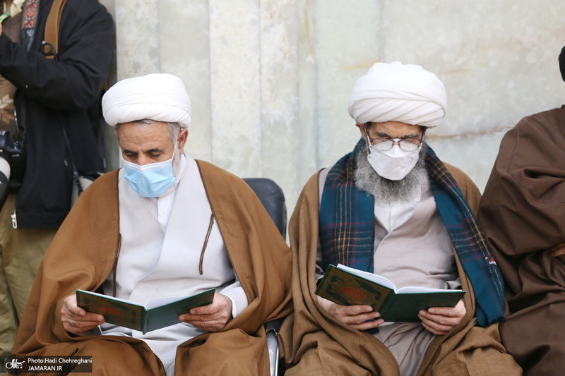 مراسم بزرگداشت آیت الله العظمی صافی گلپایگانی (ره) توسط بیت آیت الله العظمی بروجردی (ره)‎‎