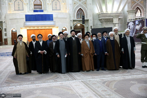 تجدید میثاق اعضای مجمع روحانیون مبارز با آرمان های حضرت امام خمینی (س)