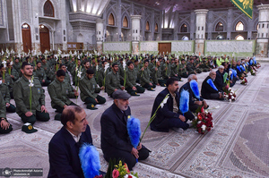 مراسم گل افشانی حرم مطهر امام خمینی (س)