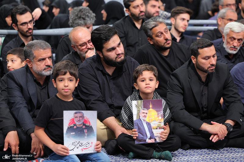 مراسم بزرگداشت شهدای جنگ تحمیلی اخیر با حضور و سخنرانی رهبر معظم انقلاب