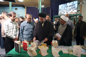 دیدار اعضای جبهه فرهنگی نقلاب اسلامی با سید حسن خمینی