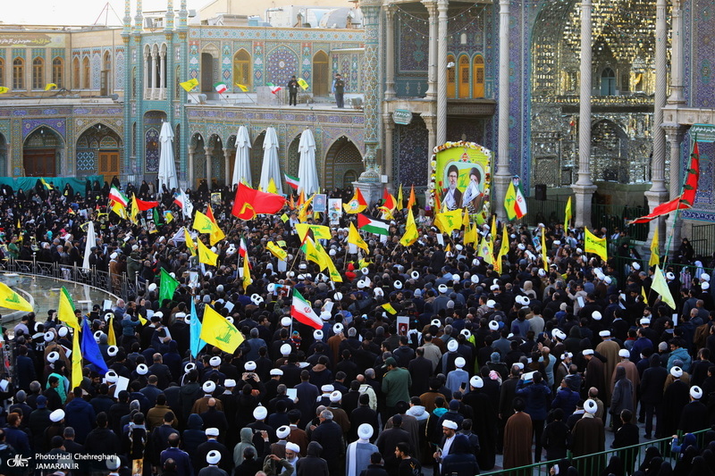 راهپیمایی و اجتماع «لبیک یا نصرالله» در قم