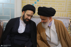 مراسم ختم مادر حجت الاسلام و المسلمین رسول جعفریان