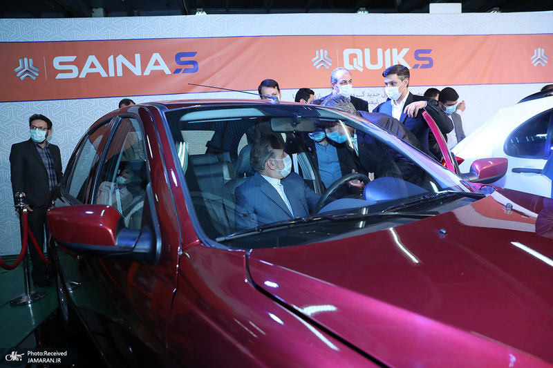 مراسم خروج پراید از خط تولید با حضور رئیس دفتر رئیس جمهوری