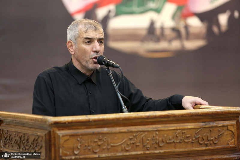 مراسم سوگواری شب اربعین حسینی(ع) در حرم امام خمینی(س)