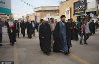 حضور سیدعلی خمینی در 22 بهمن 1404 قم