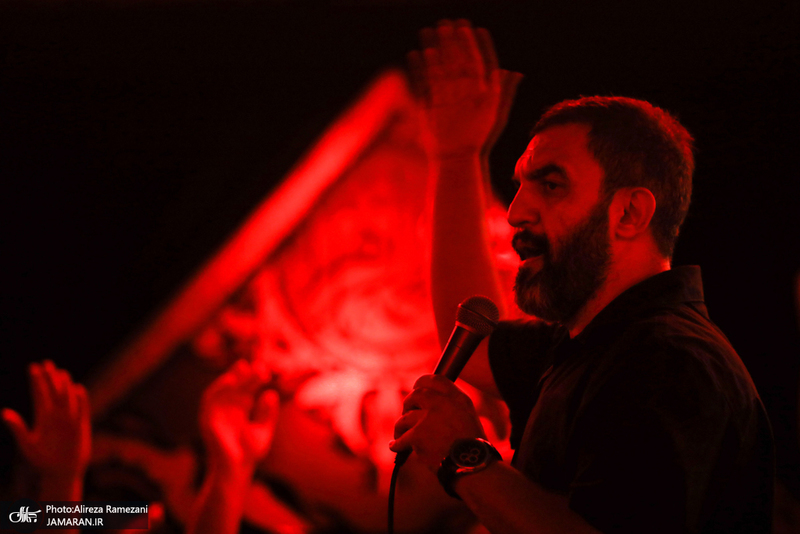 مراسم شب اربعین حسینی در حسینیه شهید امیر حسین اعتماد سعید