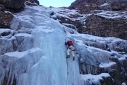 آبشار یخی کوه کرکس ظرفیتی برای رونق گردشگری نطنز