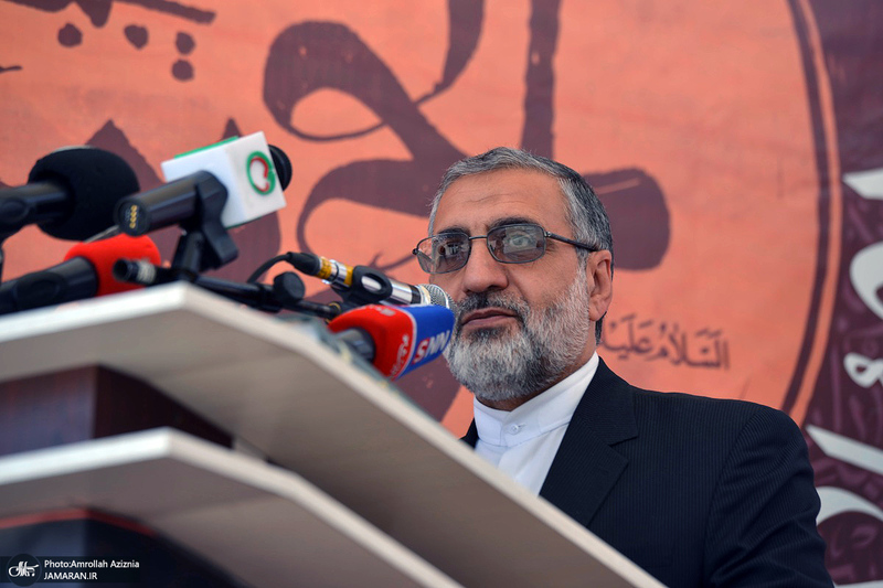 بدرقه 22 هزار امدادگر هلال احمر از جوار حرم امام خمینی (س)