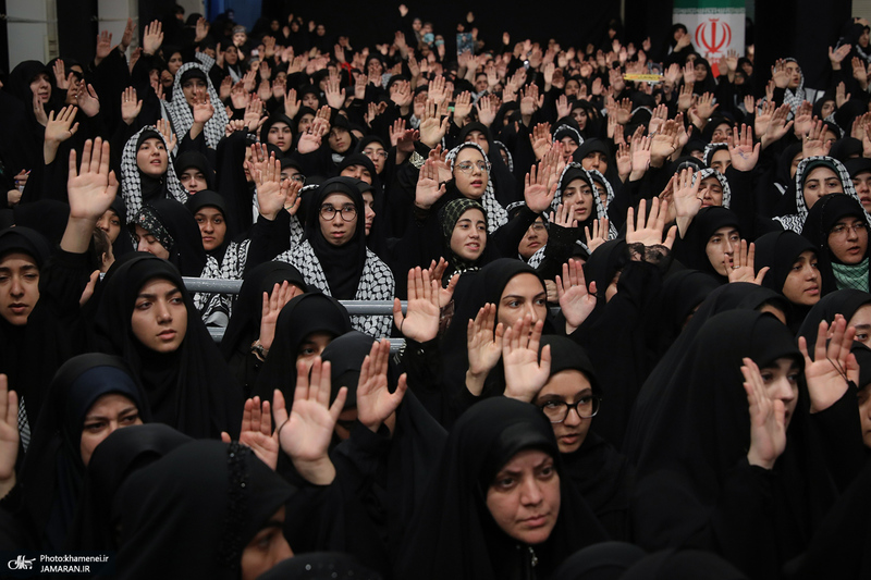 عزاداری هیئت‌های دانشجویی به مناسبت اربعین در حسینیه امام خمینی