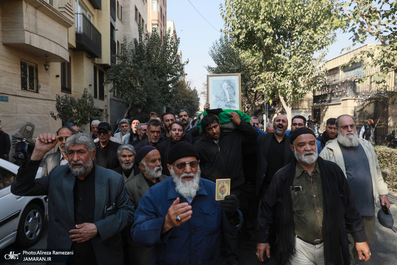 مراسم تشییع سید محمد موسوی سجاسی