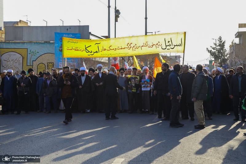 راهپیمایی و اجتماع «لبیک یا نصرالله» در قم