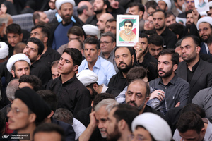 مراسم بزرگداشت شهدای جنگ تحمیلی اخیر با حضور و سخنرانی رهبر معظم انقلاب