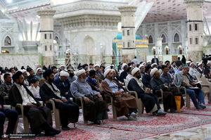 عزاداری شهادت حضرت امام جعفر صادق (ع) در حرم مطهر امام خمینی (س)