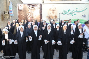 مراسم بزرگداشت رحلت امام خمینی (ره) و قیام 15 خرداد درجوار بیت تاریخی امام در قم