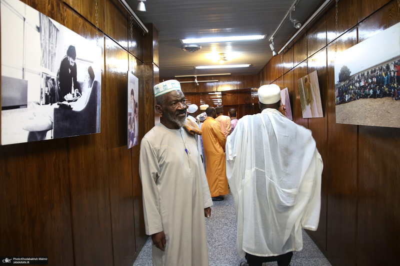 ازدید جمعی از علمای اهل سنت قاره آفریقا‎‎ از جماران