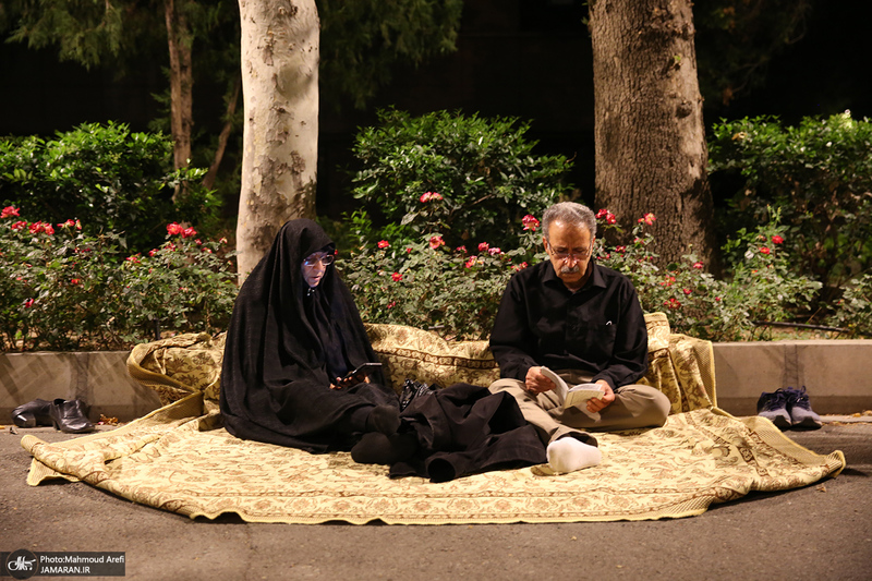 مراسم احیای شب بیست و سوم ماه رمضان در دانشگاه تهران