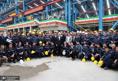 عارف در آئین افتتاح بزرگترین خط تولید تیرآهن در شرق کشور: با فرض تولید ارزش حال معادن کشور ما از نفت بیشتر است/ باید به سمت تولید فولادهای متنوع و خاص برویم/ نیروی انسانی توانا، علاوه بر این که خودش سرمایه است، می‌تواند سرمایه جذب کند