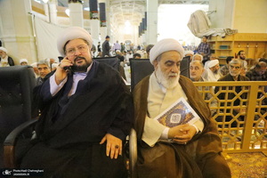 مراسم سالروز رحلت امام خمینی (س) از سوی مقام معظم رهبری در حرم حضرت معصومه(س)