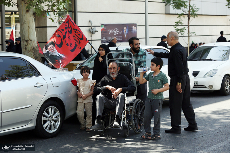 مراسم تشییع پیکر مطهر رهبر شهید انقلاب در تهران -10