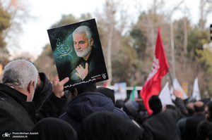 حضور میلیون ها تهرانی در تشییع پیکر مطهر سردار قاسم سلیمانی - 4