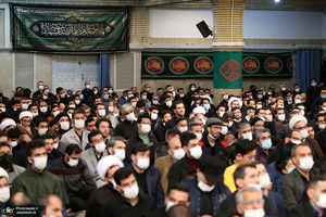 پنجمین شب مراسم عزاداری حضرت فاطمه‌ زهرا (س) در حسینیه امام خمینی