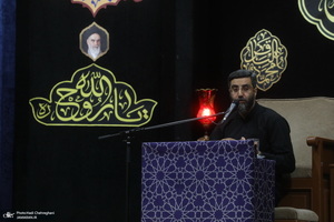 مراسم بزرگداشت حضرت امام (س) در مسجد اعظم قم