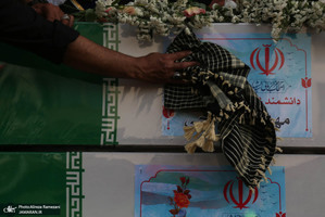 مراسم تشییع شهدای جنگ تحمیلی رژیم صهیونیستی در تهران-1