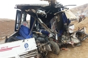 19 کشته و مجروح در حادثه برای مینی بوس کارگران معدن طلای آق دره + تصاویر