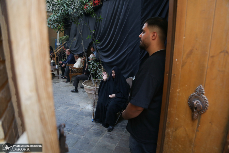 مراسم روز هشتم ماه محرم در خانه موزه شهید مدرس