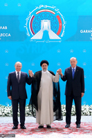 نشست رئیسی، پوتین و اردوغان