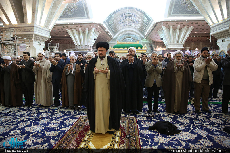 دیدار وزیر و معاونان وزارت فرهنگ و ارشاد اسلامی و جمعی از هنرمندان با سید حسن خمینی