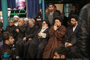 مراسم وداع با پیکر آیت الله هاشمی رفسنجانی(ره) در حسینیه جماران-16