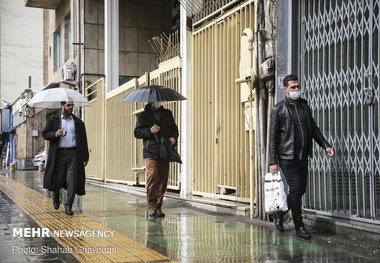 آسمان قم روز یکشنبه بارانی می‌شود