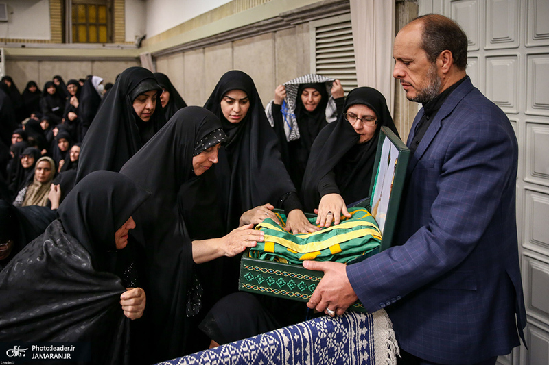 مراسم عزاداری شهادت امام رضا (ع) در حسینیه امام خمینی