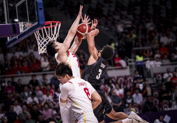 چین فینالیست بسکتبال کاپ آسیا