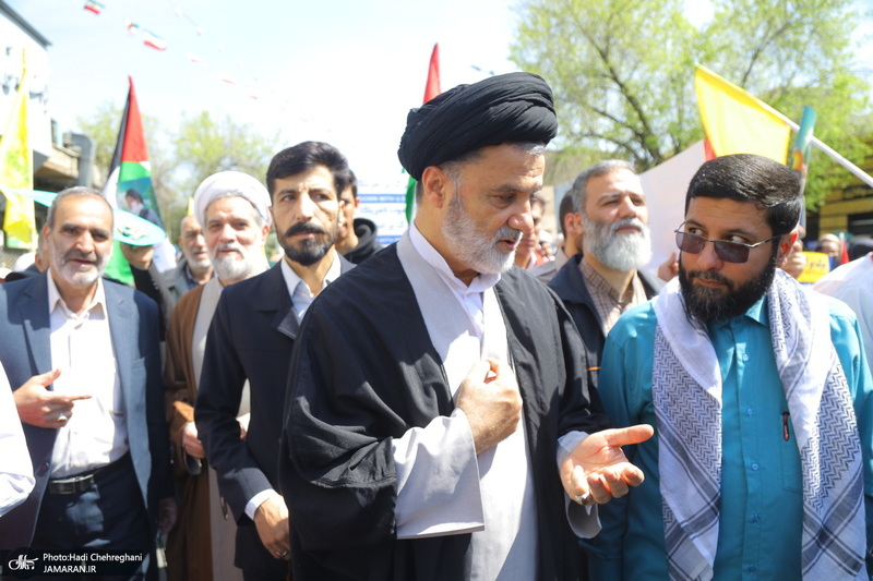 راهپیمایی باشکوه روز قدس در قم -2