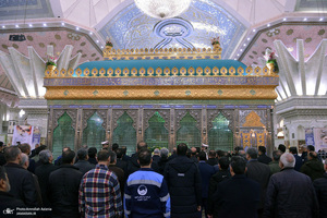 تجدید میثاق مدیران و معاونین شرکت آب و فاضلاب تهران با آرمان حضرت امام خمینی (س)