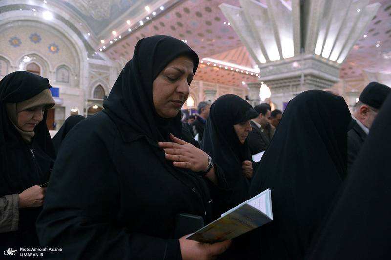 تجدید میثاق رئیس، اساتید و کارکنان دانشگاه تهران با آرمان های امام خمینی (س)