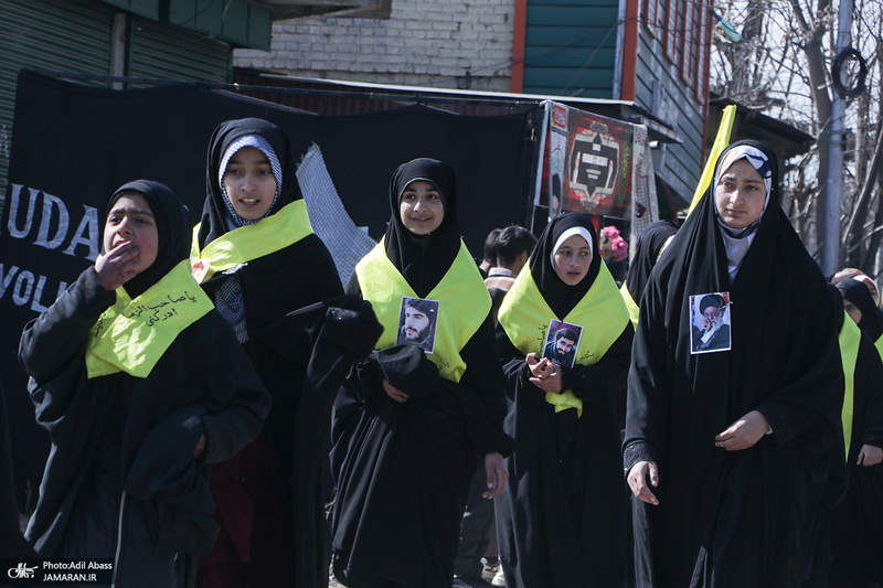 راهپیمایی کشمیری ها به مناسبت میلاد امام زمان (عج)