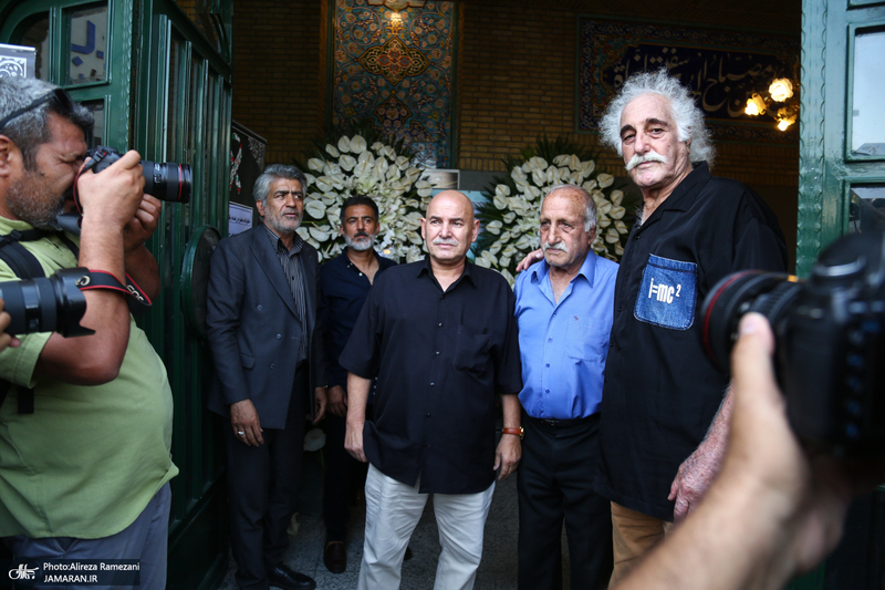 مزاسم ختم مرحوم سعید راد در مسجد  الرسول (ص)