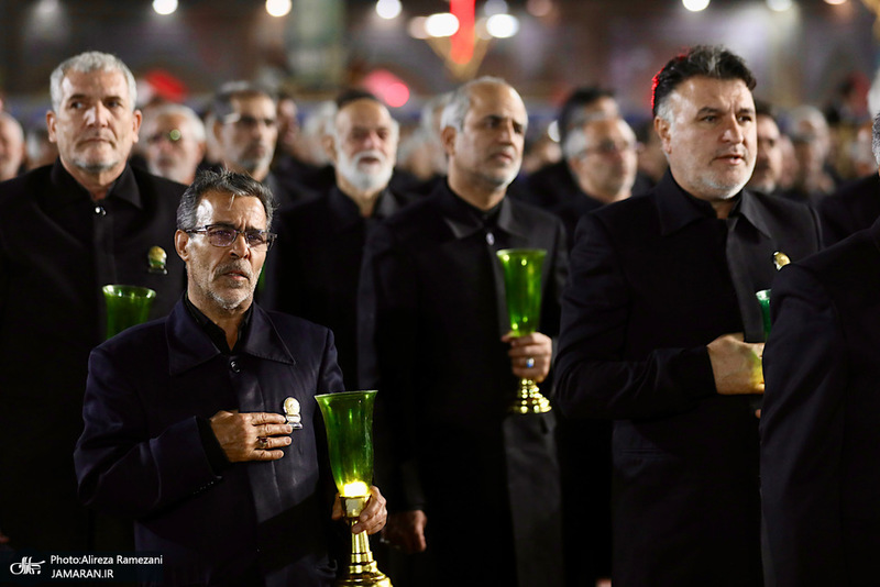 مراسم خطبه خوانی شب شهادت امام رضا (ع)