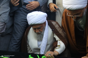 مراسم تشییع مرحوم استاد محمد حسین حشمت‌پور‎