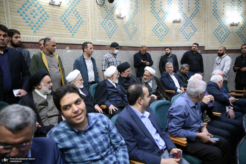 مراسم یادبود حاجیه خانم خدیجه خاتمی در مسجد امیرالمومنین (ع) -2